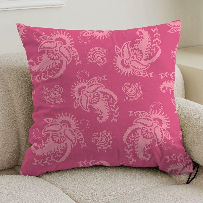 Double-sided bohemian print ethnic pillow cover sofa living room cushion cover geometric pillow square pillowcase