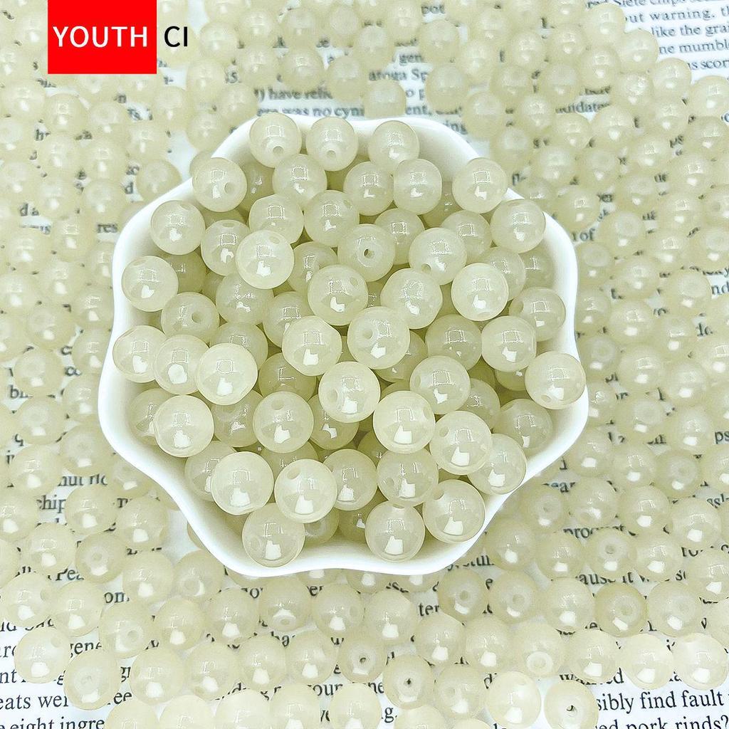 Handmade Glazed Crystal Glass Beads for DIY Jewelry & Bracelet Making