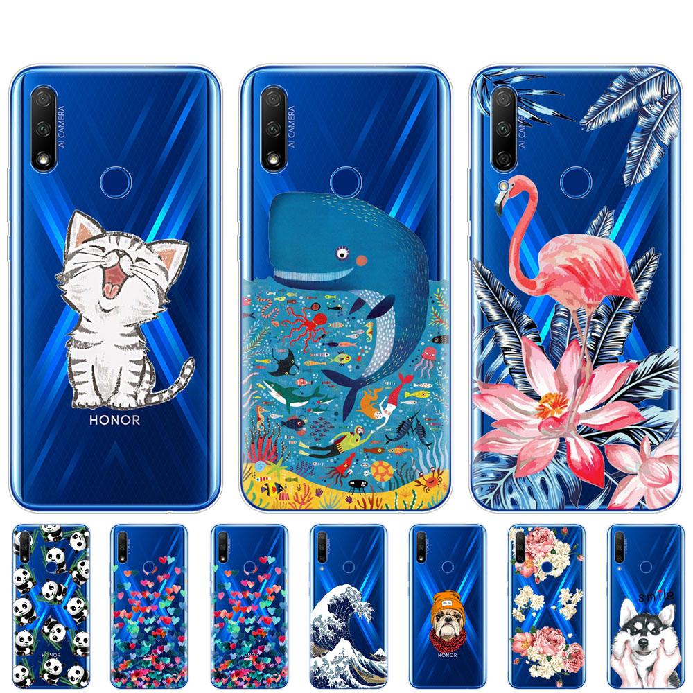 For Honor 9X Global Case Honor 9X Premium Case Silicon TPU Soft Back Cover Phone Case For Huawei Honor 9X Premium STK-LX1 Bumper