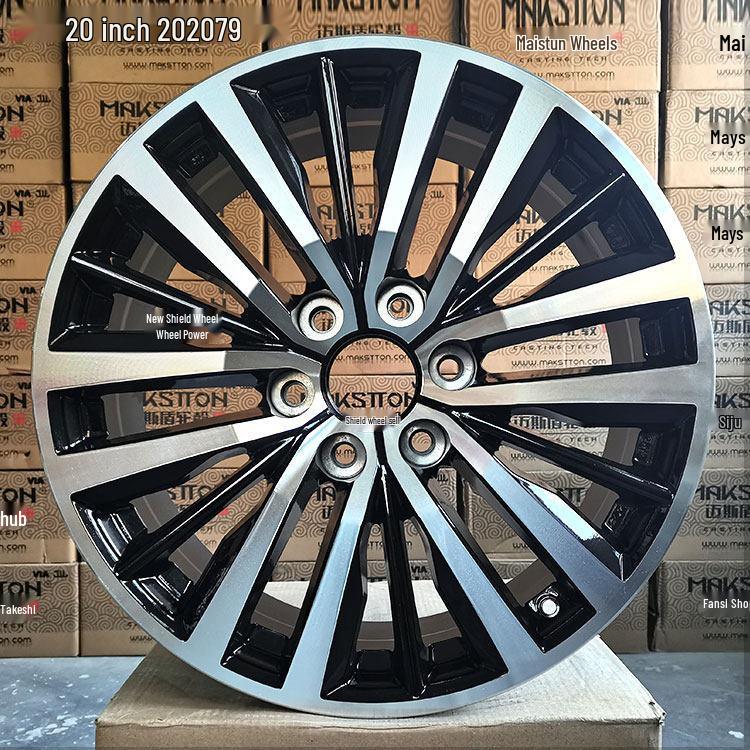 Applicable Wheel Hubs for Touareg, Murano, Bluebird, Qashqai, X-Trail (18"), Sylphy, Teana (17"), Tiida, and Venucia (20").