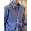 Basic House Women's Striped Commuter Blouse