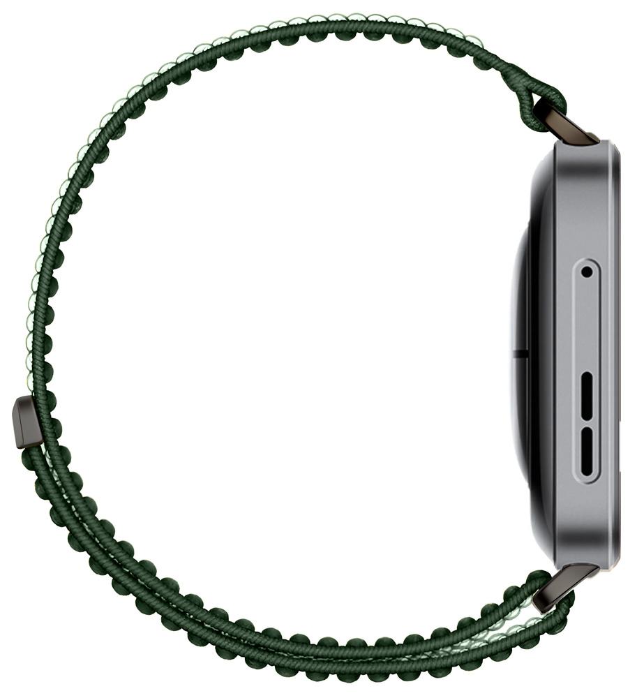 Nylon Strap for Huawei Watch Fit 4 / 4 Pro / 3, Dark Green