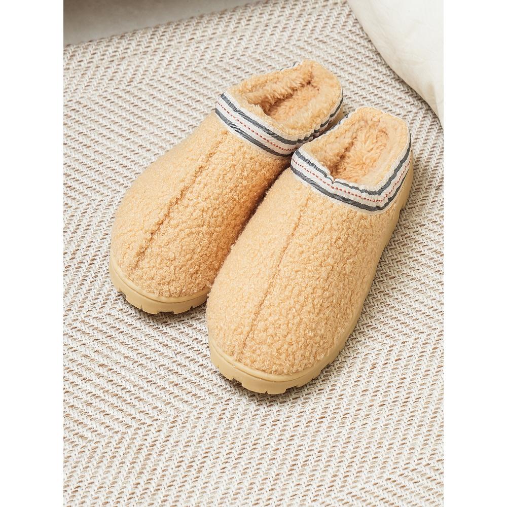 Daiso Solid Color Pogle Point Living Room Shoes 220 240 Mm