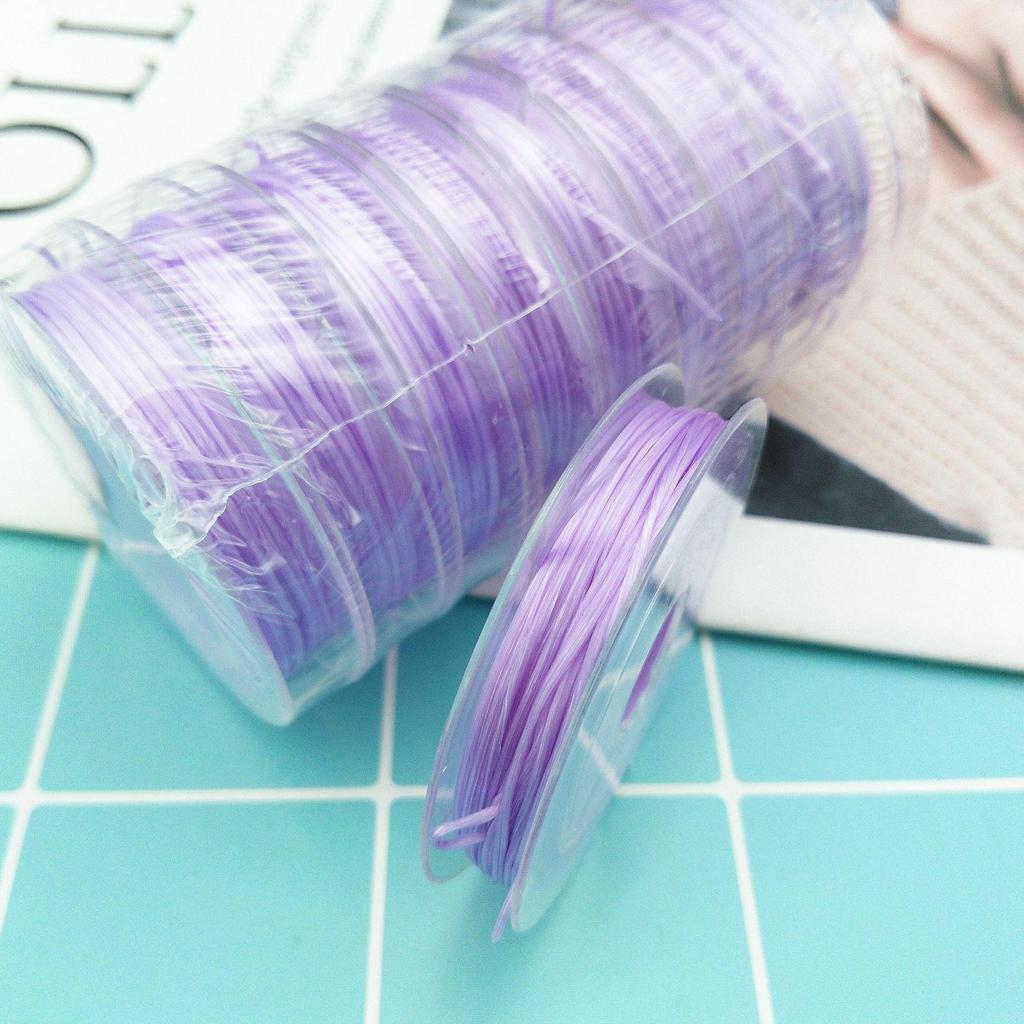 Mini Elastic Beading Cord - Wear-Resistant for DIY Bracelets and Stringing