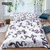 Home Living Luxury 3D Dragon Bedding Set Duvet Cover Pillowcase Kids Bedding Set Queen And King Eu/Us/Au/Uk Size