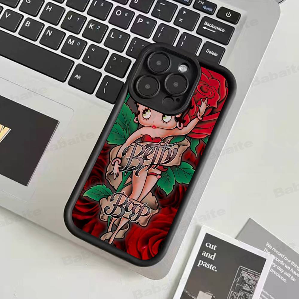 Sexy Girl B-Betty Boop Phone Case For IPhone 17 16 15 14 13 Pro Max Plus 12 11 Cover