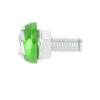 uxcell Kennzeichenschrauben Kennzeichenschrauben Motorradkennzeichenschrauben Metall 6mm 10 Stück Grün