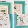 Creative Retro Photo Frame Display Jewelry Stand Vertical Home Dressing Table Earrings Bracelet Storage Board Wall Hanging Home