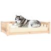 VidaXL Dog Bed 105.5x75.5x28 Cm Solid Pine Wood 833257