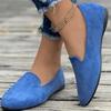 Fashion Fashionable breathable flat shoes for women with soft soles pointed tips casual simple comfortable flat bottomed boat shoes