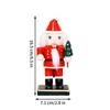 Christmas Nutcracker Figurines Desk Nutcracker Figures Christmas Decorations Decorative Statues For Bathroom Children's Day