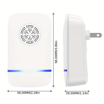 Ultrasonic Insect Repellent With Plug, Indoor Pest Repellent