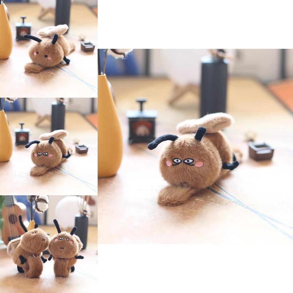 Cute Adorable Plush Cockroach Toy With Movable Wings Soft Pp Cotton Stuffed Animal