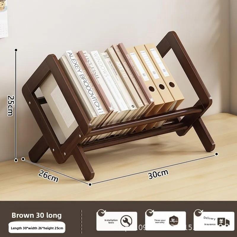 Creative Small Bookshelf Office Desktop Bookshelf Bookcase Simple Bookstand Book Storage Finishing Shelf