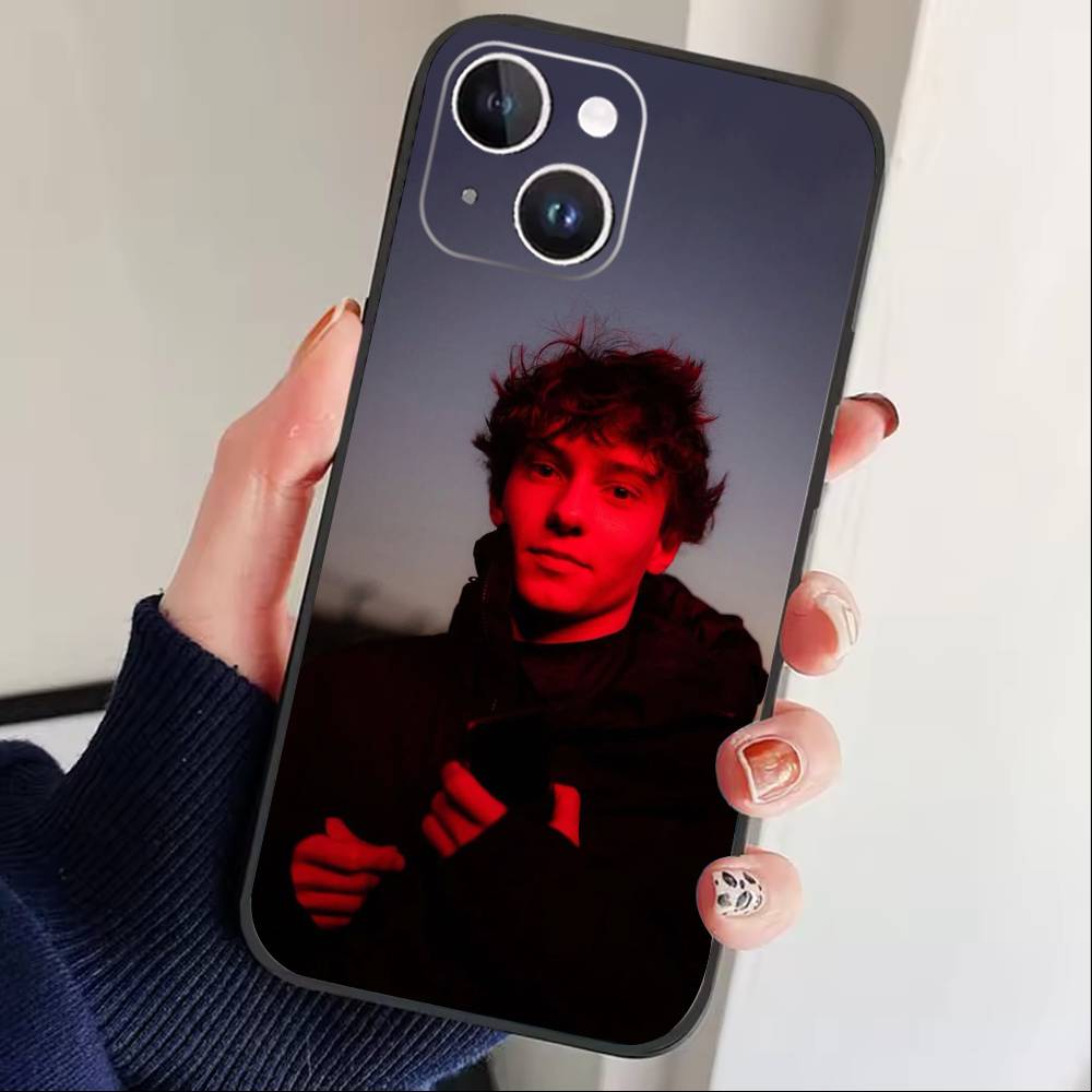 

D-Kimi Cool A-Antonelli Phone Case For iPhone 17 16 15 14 13 12 Max Plus Silicone Black Cover iPhone17promax