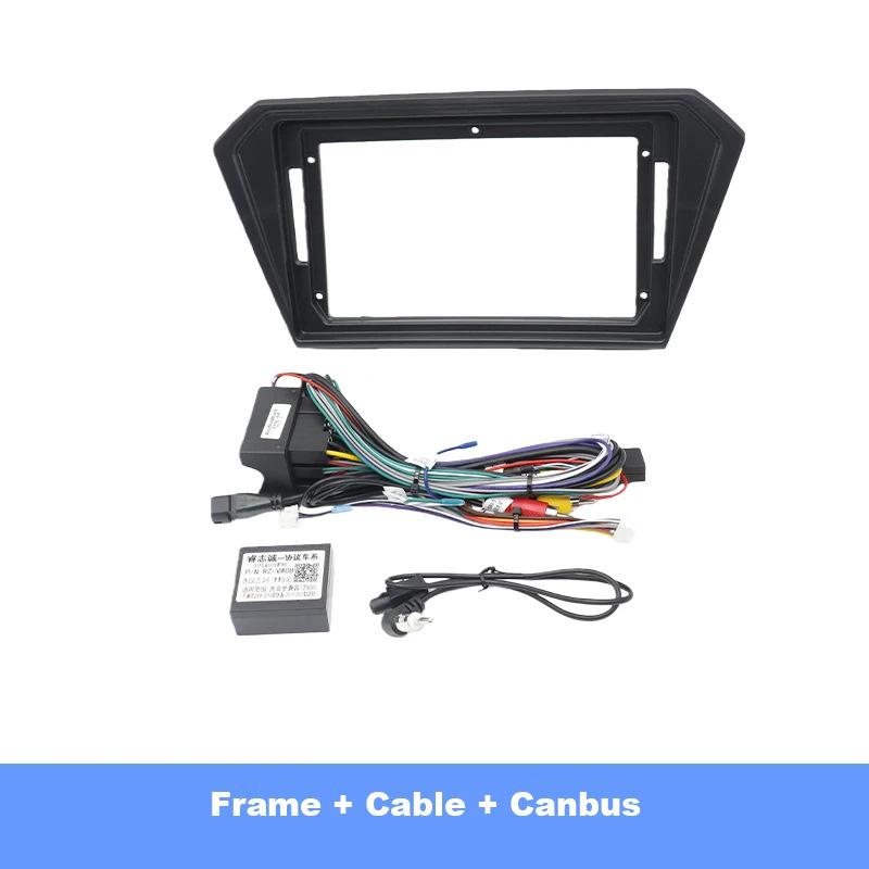Compatible Power Cable Protocol Box for 2016-2022 Volkswagen Gol Android Navigation Faceplate