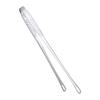 Outdoor Grill Tongs 24cm Grill Stainless Steel Nonslip Bakery Food Tong Portable Steak Clamp with Comfortable Grip Kitchen Food