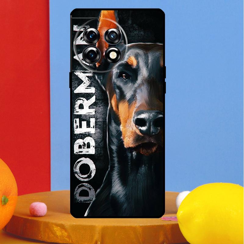Dackel Dobermann Hund Hülle Für OnePlus 12 11 13 13R 12R 10 Pro 8T 10T OnePlus Nord 4 CE 2 3 Lite N10 N20 N30 Hülle
