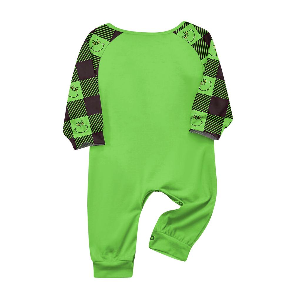 Family Matching Print Sets Pajamas Loungewear Outfits Family Matching Long Sleeve Tops+Pants Set