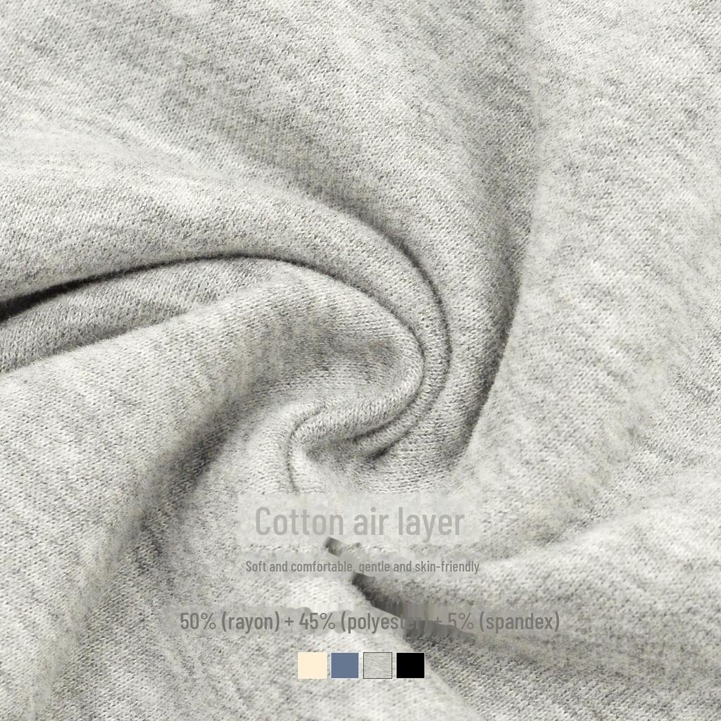 Damen Kapuzen-Reißverschluss-Cardigan: Herbst/Winter Sportlicher Casual-Pullover mit Taschen