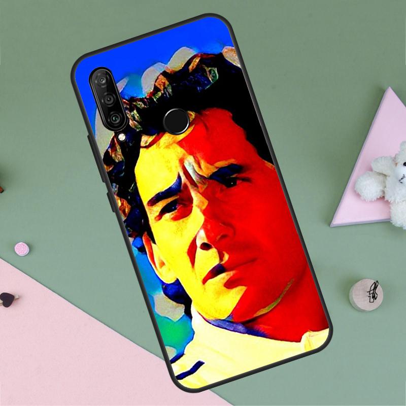 Racing Ayrton Senna For Huawei Nova 9 10 SE Y91 Y61 Y90 Y70 Y60 Y72 12s 12i 11i 7i 8i P60 Pro P30 P40 Lite Case