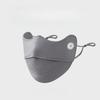 Ice Silk Sunscreen Mask, Female, Summer, Cool and Breathable, Eye Protection, UV Protection, Facial Contouring, Breathable Hole Mask