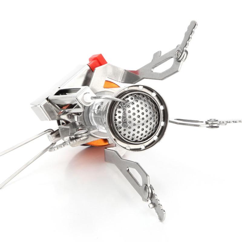 Portable Mini Outdoor Cooking Stove Backpacking Camping Gas Stove Burner