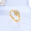 Original 925 Silver Ring Sparking Bee Eye Sun Moon Star Open Rings for Women Girls Jewelry Birthday Anniversary Engagement Gifts