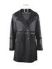 2024 Women's Mid-Length Reversible Patchwork Leather-Fur Jacket
