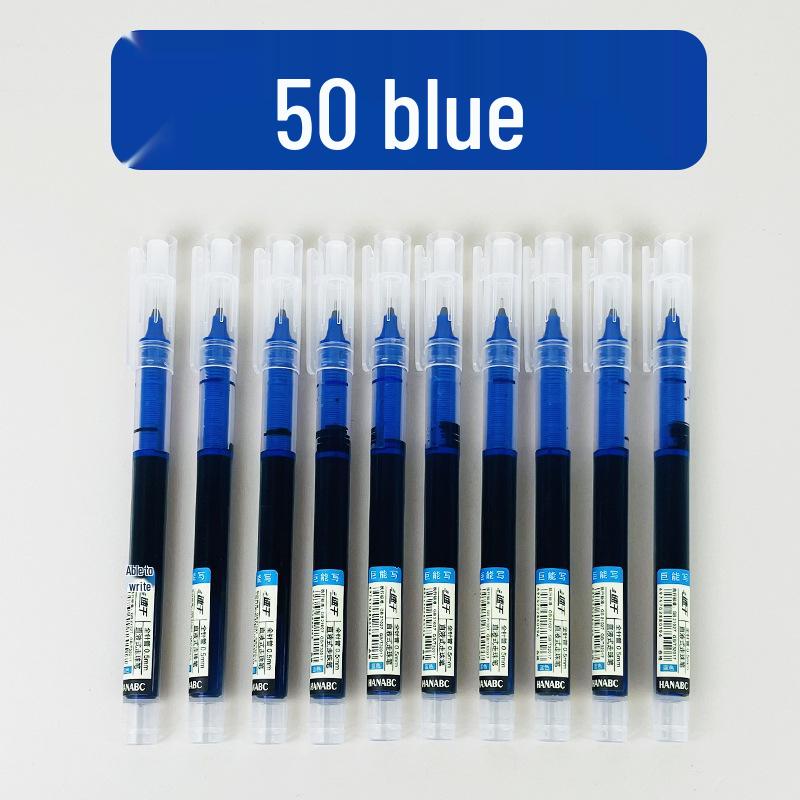 Super Capacity Quick-Dry 0.5mm Black Gel Rollerball Pen