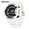 Sanda Unisex Luminous Sports Watch: Trendy, Waterproof, and Ideal for High School Students