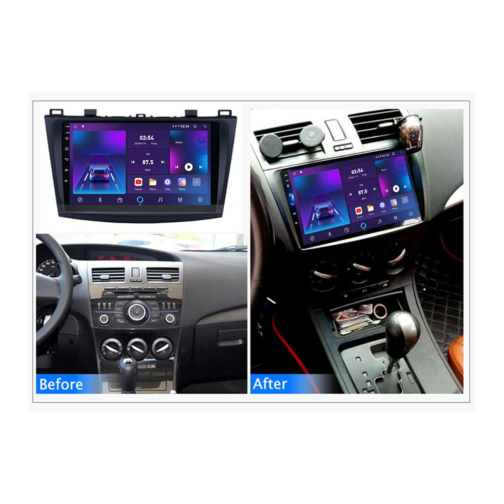 Android Car Radio For Mazda 3 2010-2013 Multimedia Player Head Unit Stereo GPS Navigation BT WIFI 1+16GB