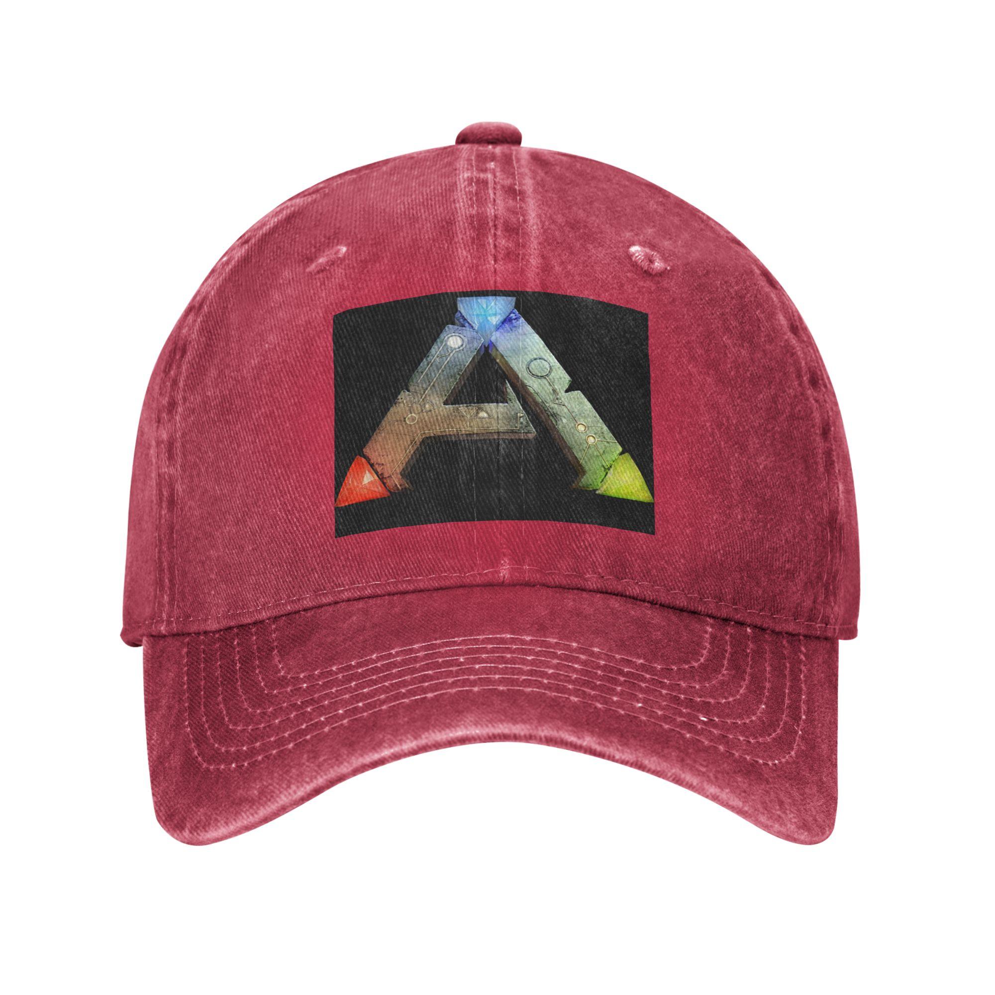 ARK Survival Evolved Logo  Denim Cap Casual Baseball Caps Adjustable Hat Summer Unisex Baseball Hats One Size