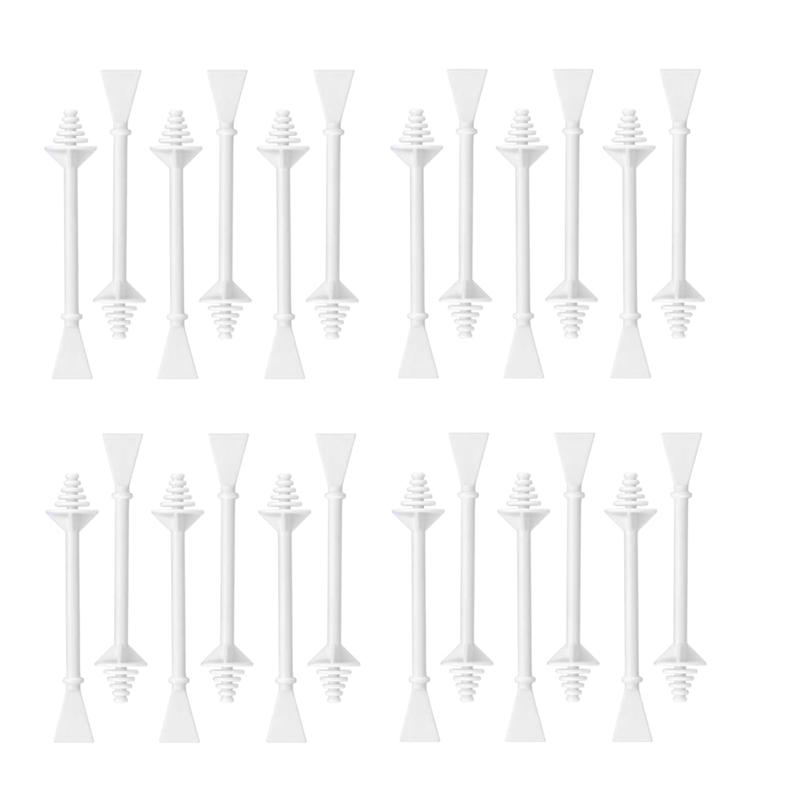 Hair Wax Applicator With Disposable Spatula, 100 Pcs Nose Wax Sticks For Nostril Cleaning, Ear Face Hair Removal