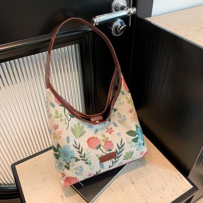 One-shoulder Handbag for Women's Popular Casual New Large Capacity Korean Version Commuting Casual Simple Tote Bag for Women