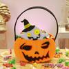 Gifts Pouch Halloween Wool Felt Bag Non-woven Pumpkin Candy Bucket Creative   Party