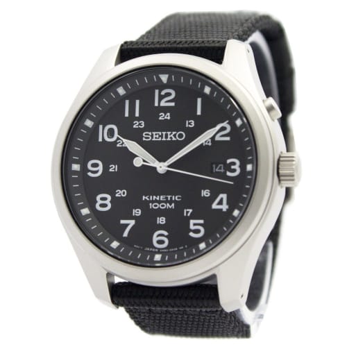 

Seiko Kinetic Quartz Men s Watch SKA727P1 Black