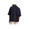 Puma Pocket Fashion Simple Pullover Short Sleeve T-Shirt Women Tops Navy-Blue 629386-16