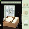 Lujiazui Cream Style Hand-pinched Ceramic Dinnerware Gift Set
