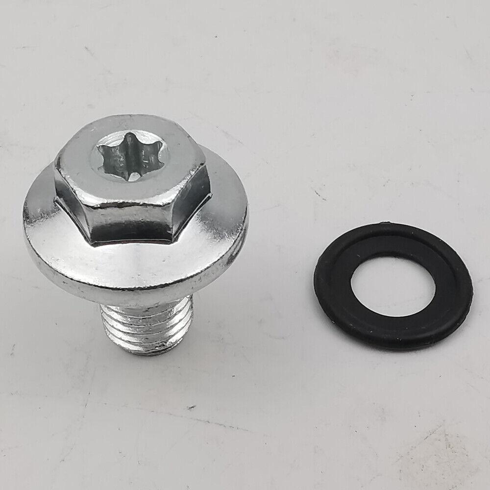 2x Oil Drain Plug Bolt For GMC Buick Cadillac Chevrolet 55577568 W/Gasket US