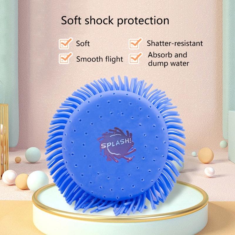 Backyard Game Outdoor Water Toy for Adults Splash Water Flying Disc Toy Water Splashing Disc for Kids In Bright Color