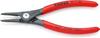 Cleste de precizie pentru inele elastice KNIPEX pentru arbori drepți 4911-A0, (SB)