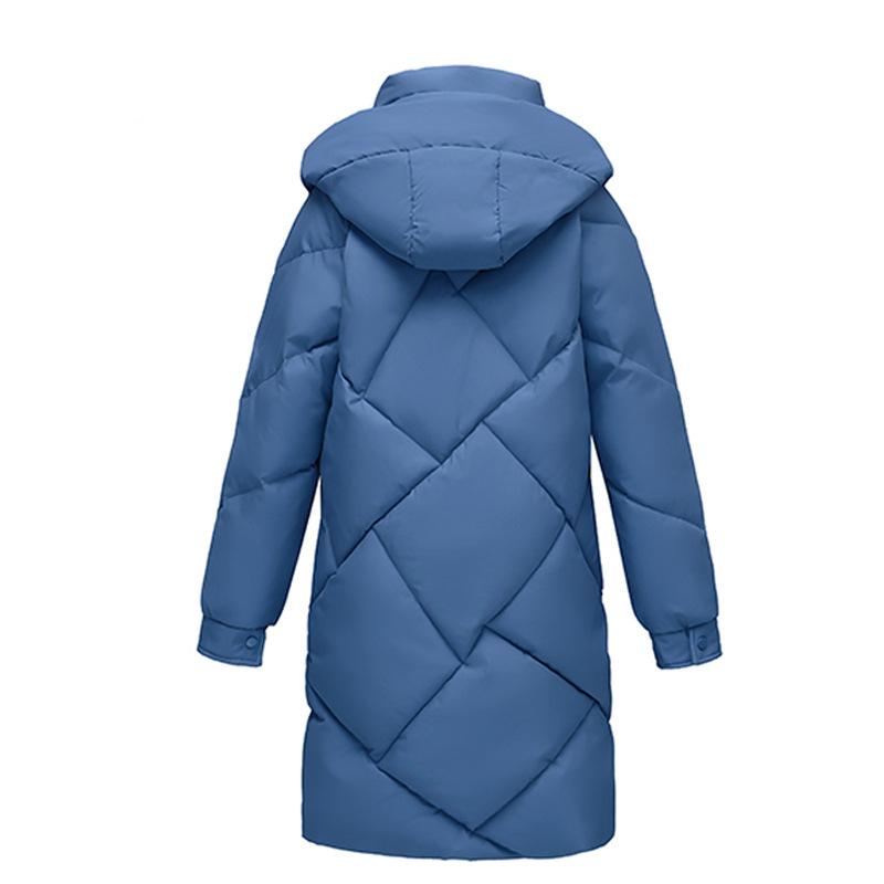 Fashion Long Cotton-padded Winter Women's Thick Loose Oversized Coat