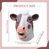 Halloween Cow Animal Head for Dressing Up Party Props