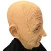 New realistic old man head mask, lifelike elderly man mask, Halloween latex old man mask headgear