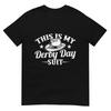 This Is My Derby Day Suit Funny Horse Racing Hat Vintage Tshirt