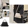 Trendy Casual Pu Leather Small Square Bag Versatile Shoulder Handbag For Daily Use