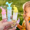 5 Stück Kinder Seifenblasen-Spielzeug Cartoon Dinosaurier Seifenblasenstab Kinder Outdoor-Aktivitäten Hochzeit Seifenblasen-Spielzeug Geschenke Zufällig