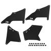 Splash Liners 1set Guards Fender Shield Apron Seal Mud Flaps W Clips For Toyota Land Cruiser Prado J120 J150 2003 2020 Lc3 Lc4 Lc5