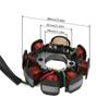 8 Pole 8 Coil Magneto Stator Ignition Generator for Chinese Scooters ATV Go Kart Moped 125cc 150cc 152QMI 157QMJ Engine